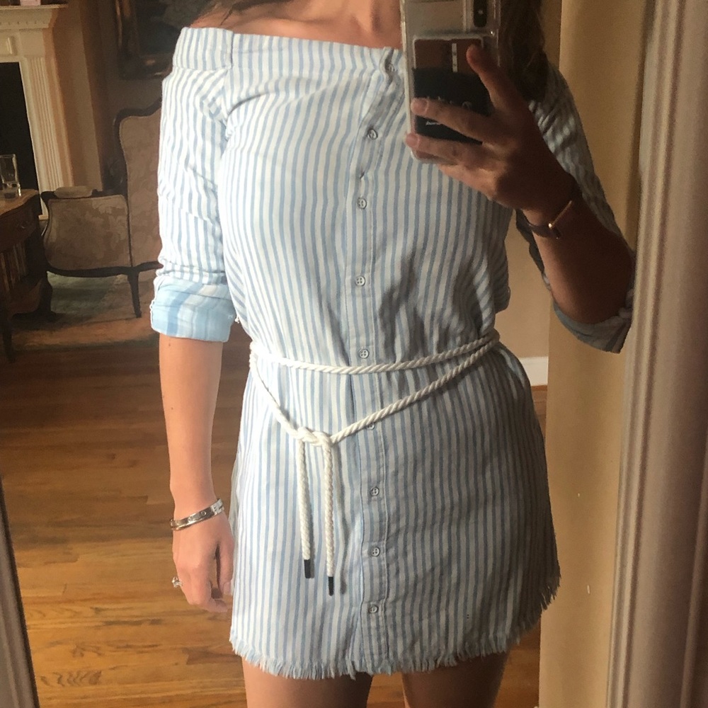 DL1964 Adelphi and Willoughby striped dress/shirt